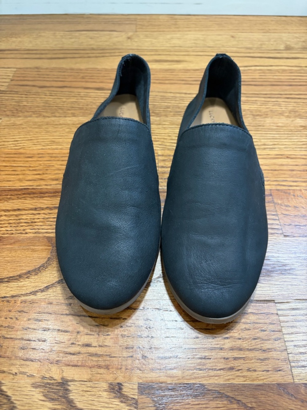 Lucky Brand Black Slip-On Loafers - Picture 5 of 6